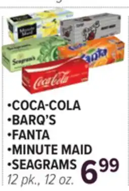 Cermak Fresh Market COCA-COLA • BARQ'S • FANTA • MINUTE MAID • SEAGRAMS offer