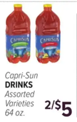 Cermak Fresh Market Capri-Sun DRINKS offer