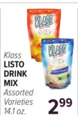 Cermak Fresh Market Klass LISTO DRINK MIX offer
