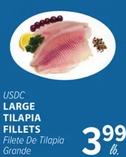 Cermak Fresh Market USDC LARGE TILAPIA FILLETS offer