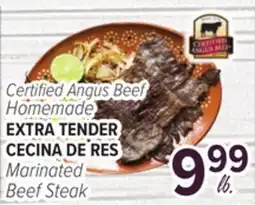 Cermak Fresh Market Certified Angus Beef Homemade Marinated Beef Steak offer