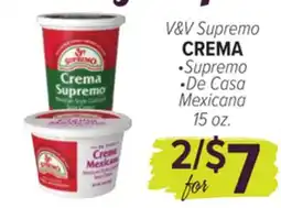 Cermak Fresh Market V&V Supremo CREMA offer