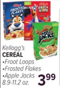 Cermak Fresh Market Kellogg's CEREAL offer
