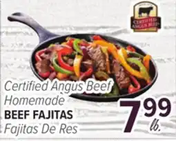 Cermak Fresh Market Certified Angus Beef Homemade BEEF FAJITAS offer