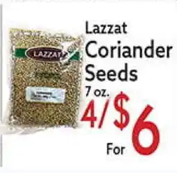 World Fresh Market Lazzat Coriander Seeds offer