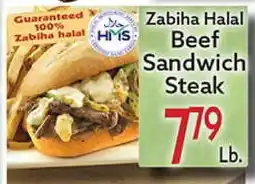 World Fresh Market Zabiha Halal Beef Sandwich Steak offer
