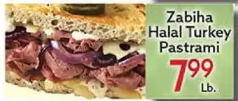 World Fresh Market Zabiha Halal Turkey Pastrami offer