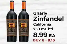 Sunset Foods Gnarly Zinfandel offer