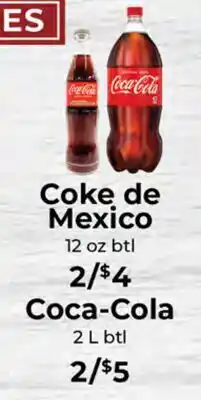 Sunset Foods Coke de Mexico offer