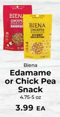 Sunset Foods Biena Edamame or Chick Pea Snack offer