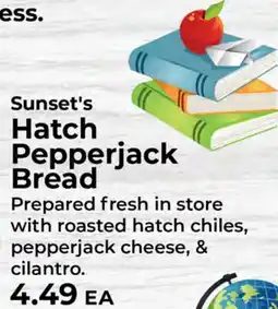 Sunset Foods Sunset's Hatch Pepperjack Bread offer