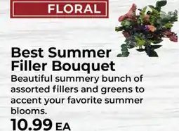 Sunset Foods Best Summer Filler Bouquet offer