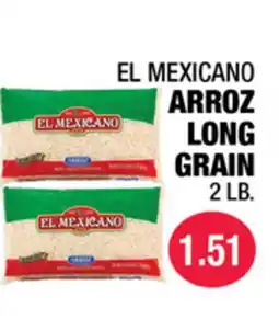Carnicerias Jimenez EL MEXICANO ARROZ LONG GRAIN offer