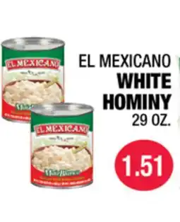 Carnicerias Jimenez EL MEXICANO WHITE HOMINY offer