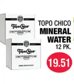 Carnicerias Jimenez TOPO CHICO MINERAL WATER offer