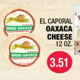 Carnicerias Jimenez EL CAPORAL OAXACA CHEESE offer