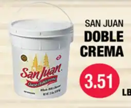 Carnicerias Jimenez SAN JUAN DOBLE CREMA offer