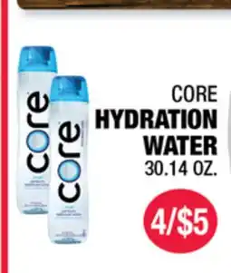 Carnicerias Jimenez CORE HYDRATION WATER offer