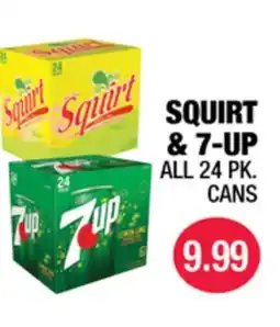 Carnicerias Jimenez SQUIRT & 7-UP offer