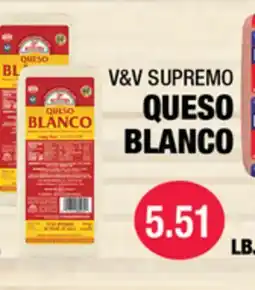 Carnicerias Jimenez V&V SUPREMO QUESO BLANCO offer