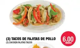Carnicerias Jimenez (3) TACOS DE FAJITAS DE POLLO offer