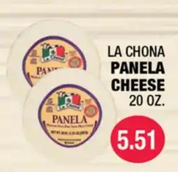 Carnicerias Jimenez LA CHONA PANELA CHEESE offer