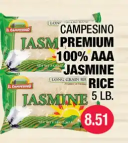 Carnicerias Jimenez CAMPESINO PREMIUM 100% AAA JASMINE RICE offer