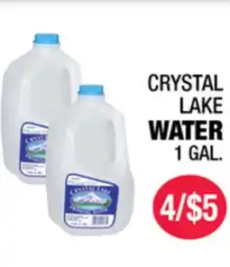 Carnicerias Jimenez CRYSTAL LAKE WATER offer