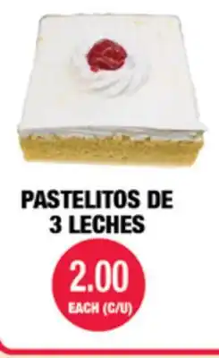 Carnicerias Jimenez PASTELITOS DE 3 LECHES offer