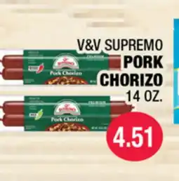 Carnicerias Jimenez V&V SUPREMO PORK CHORIZO offer