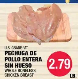 Carnicerias Jimenez WHOLE BONELESS CHICKEN BREAST offer