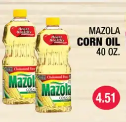 Carnicerias Jimenez MAZOLA CORN OIL offer