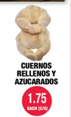 Carnicerias Jimenez CUERNOS RELLENOS Y AZUCARADOS offer