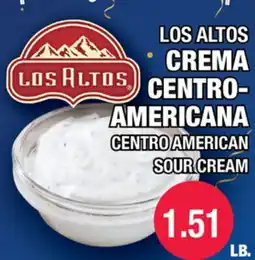 Carnicerias Jimenez LOS ALTOS CREMA CENTRO-AMERICANA offer