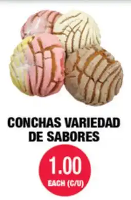 Carnicerias Jimenez CONCHAS VARIEDAD DE SABORES offer