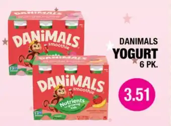 Carnicerias Jimenez DANIMALS YOGURT offer