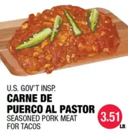 Carnicerias Jimenez CARNE DE PUERCO AL PASTOR offer