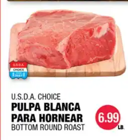 Carnicerias Jimenez U.S.D.A. CHOICE PULPA BLANCA PARA HORNEAR offer