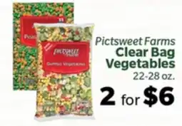 Living Fresh Market Pictsweet Farms Clear Bag Vegetables offer