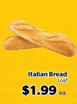 Living Fresh Market Italian Bread Loaf offer