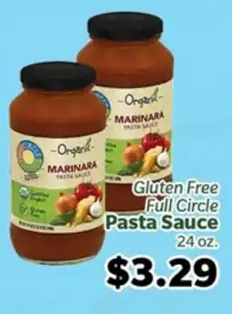 Living Fresh Market Gluten Free Full Circle Pasta Sauce offer