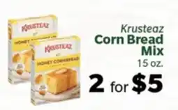Living Fresh Market Krusteaz Corn Bread Mix offer