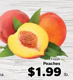 Living Fresh Market Fresh Peaches offer