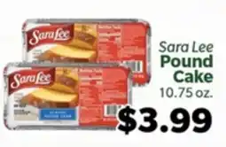 Living Fresh Market Sara Lee Pound Cake offer