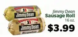 Living Fresh Market Jimmy Dean Sausage Roll offer