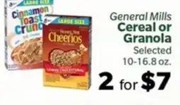 Living Fresh Market General Mills Cereal or Granola offer