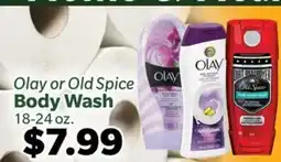 Living Fresh Market Olay or Old Spice Body Wash offer