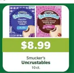 Living Fresh Market Smucker's Uncrustables offer