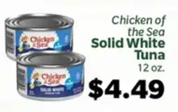 Living Fresh Market Chicken of the Sea Solid White Tuna offer