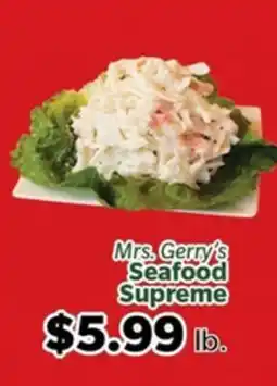 Living Fresh Market Mrs. Gerry's Seafood Supreme offer